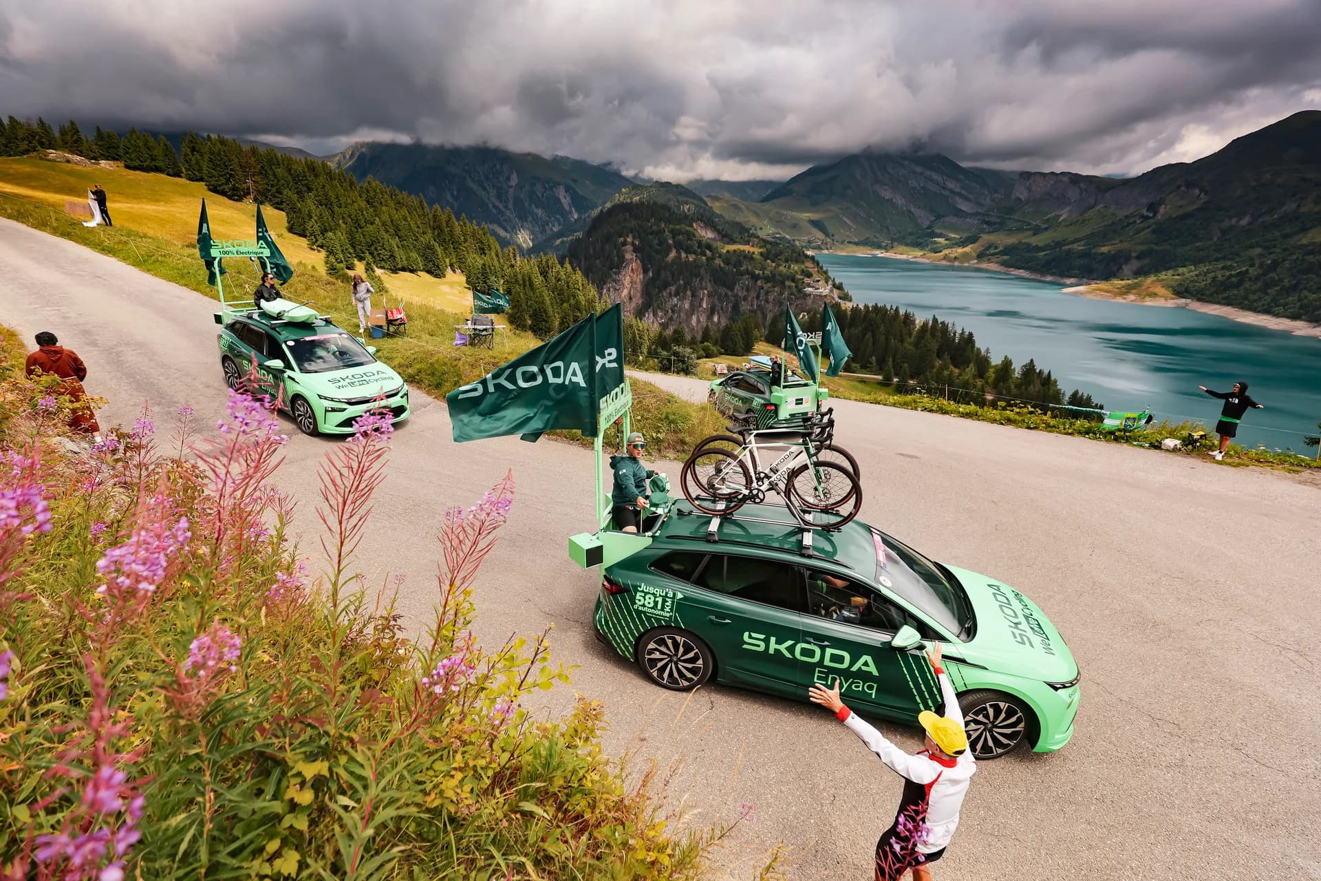 La caravane Škoda du Tour de France