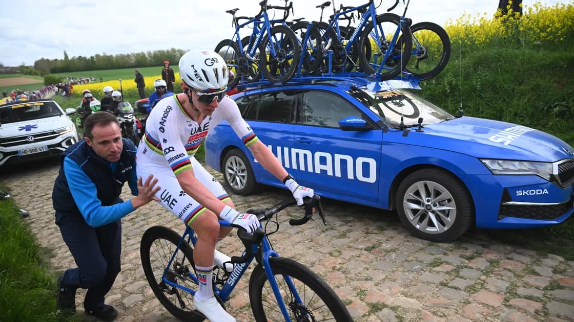 A l'interieur des voitures ŠKODA de l'assistance neutre Shimano