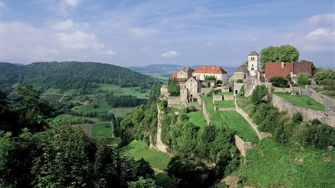 Sur les terres Jurassiennes autour de Lons đ